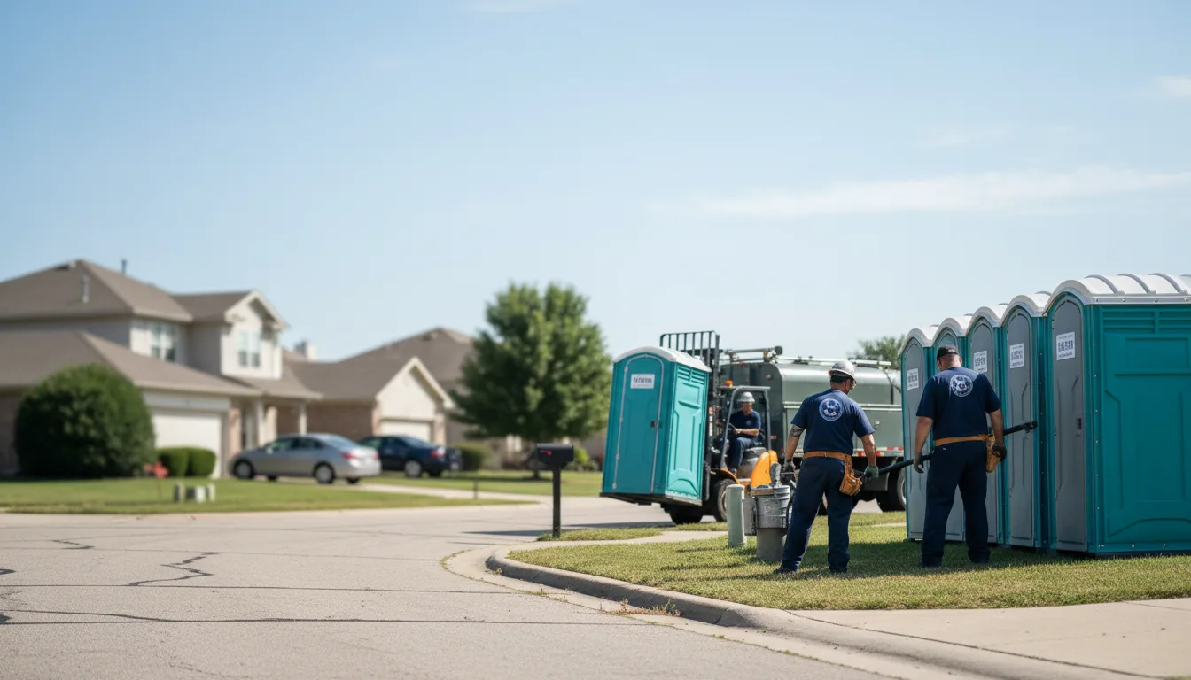 Porta Potty Rental in Moscow Mills, MO near me